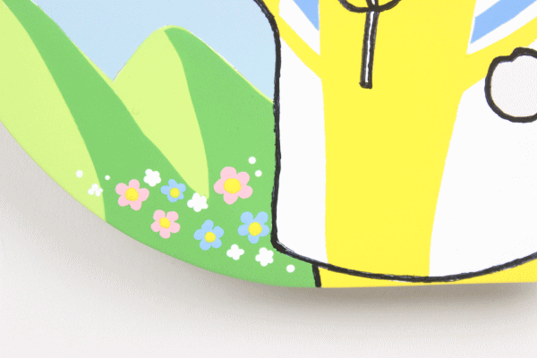 ���쒬�����c�t���l�̑n��100���N�L�O���v�F���̃L�����N�^�[�ƃN���X���C���X�g�̐U��q���v�F�؂̒J�̃g�����N